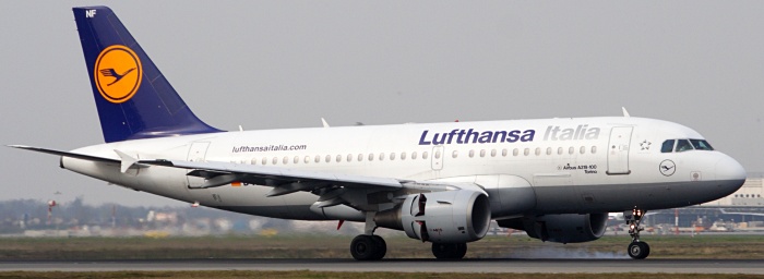 D-AKNF - Lufthansa Italia Airbus A319