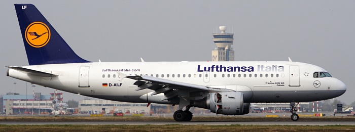 D-AILF - Lufthansa Italia Airbus A319