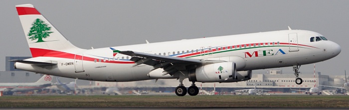 F-OMRN - Middle East Airlines Airbus A320