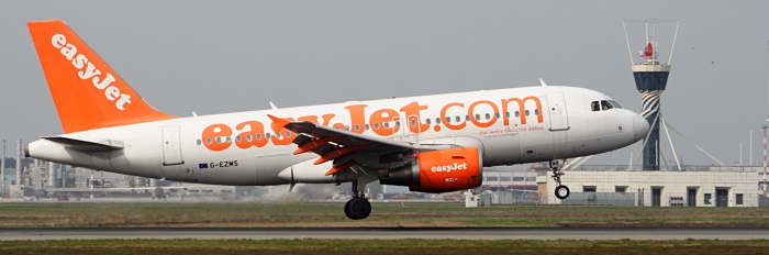 G-EZMS - easyJet Airbus A319