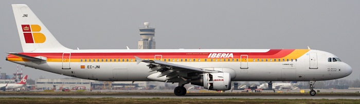 EC-JNI - Iberia Airbus A321