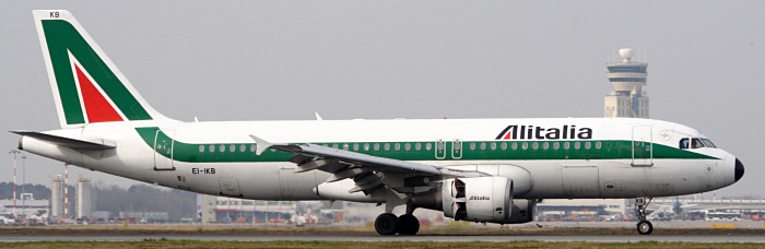 EI-IKB - Alitalia Airbus A320