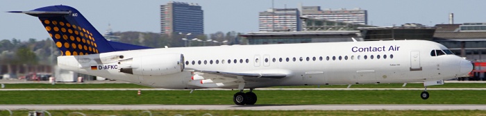 D-AFKC - Contact Air Fokker 100