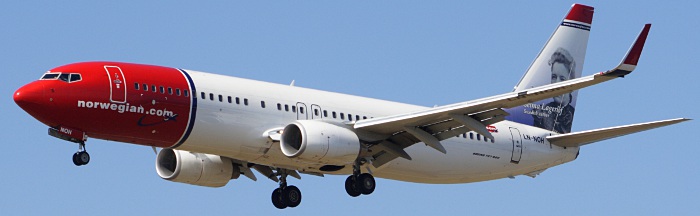 LN-NOH - Norwegian Boeing 737-800