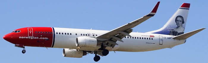 LN-NOP - Norwegian Boeing 737-800