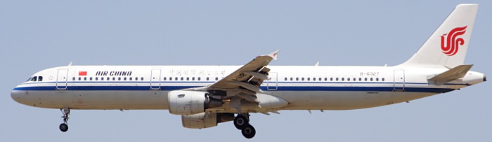B-6327 - Air China Airbus A321
