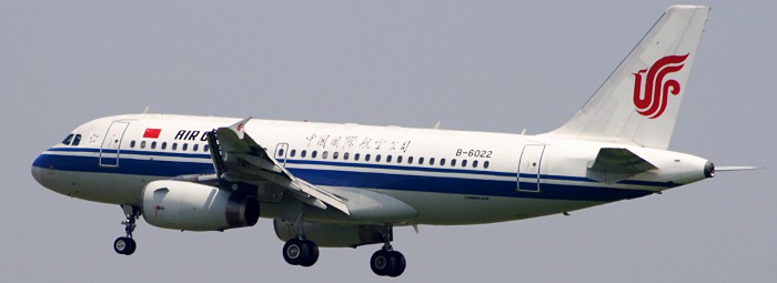 B-6022 - Air China Airbus A319