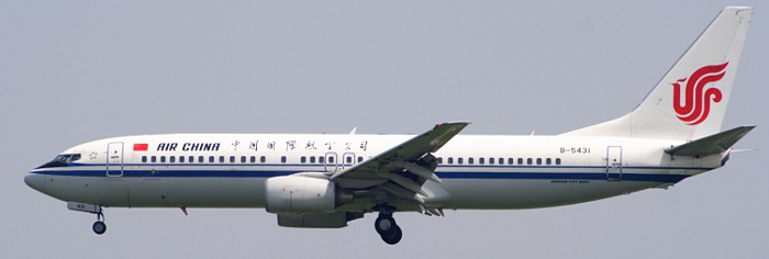 B-5431 - Air China Boeing 737-800