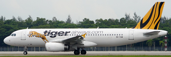9V-TAW - Tiger Airways Airbus A320