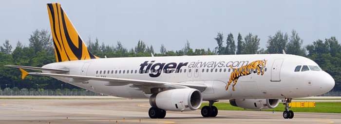 9V-TAV - Tiger Airways Airbus A320