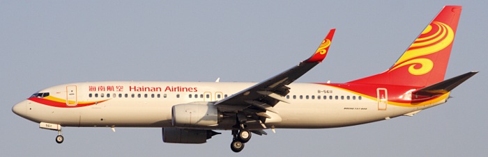 B-5611 - Hainan Airlines Boeing 737-800