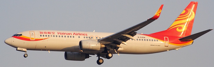 B-5358 - Hainan Airlines Boeing 737-800