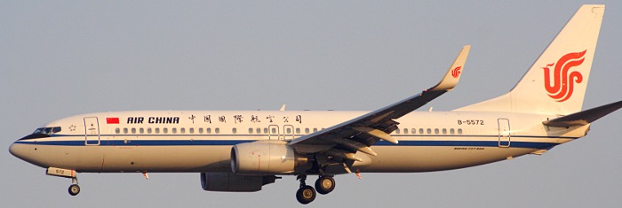 B-5572 - Air China Boeing 737-800