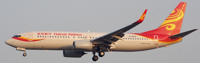 B-5625 - Hainan Airlines Boeing 737-800