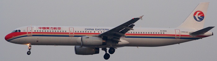 B-6591 - China Eastern Airbus A321
