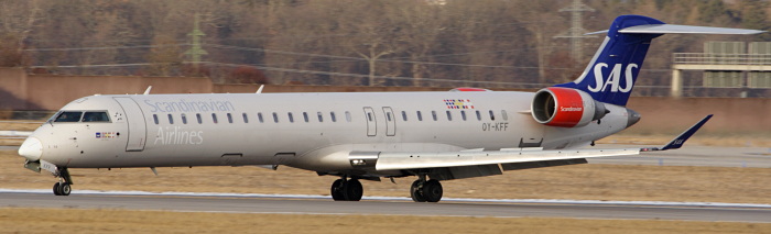 OY-KFF - SAS Bombardier CRJ900