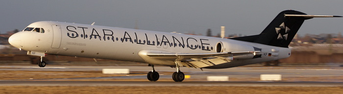 D-AFKF - Contact Air Fokker 100