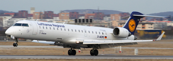 D-ACPE - Lufthansa CityLine Bombardier CRJ700