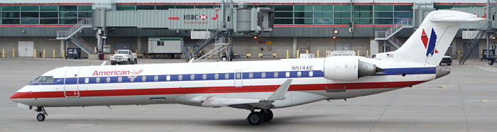 N514AE - American Eagle Airlines Bombardier CRJ700