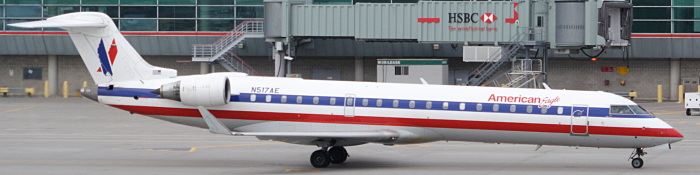 N517AE - American Eagle Airlines Bombardier CRJ700