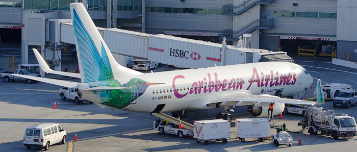 9Y-KIN - Caribbean Airlines Boeing 737-800