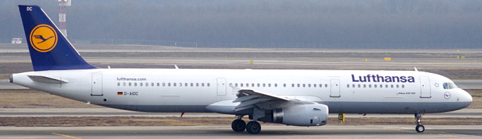 D-AIDC - Lufthansa Airbus A321