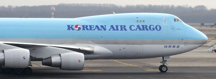 HL7439 - Korean Air Cargo Boeing 747-400 Frachter