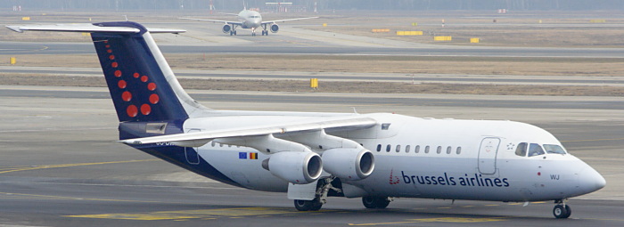 OO-DWJ - Brussels Airlines Avro RJ100