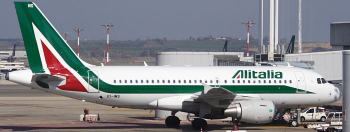 EI-IMS - Alitalia Airbus A319