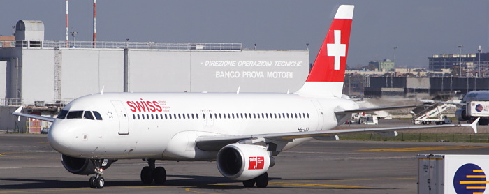 HB-IJU - Swiss Airbus A320