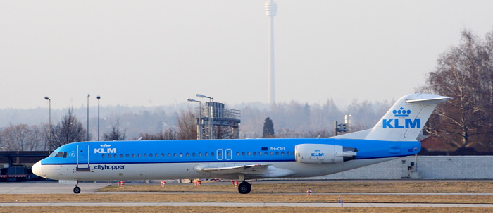 PH-OFL - KLM cityhopper Fokker 100