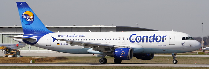 D-AICL - Condor Airbus A320