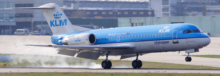 PH-KZI - KLM cityhopper Fokker 70