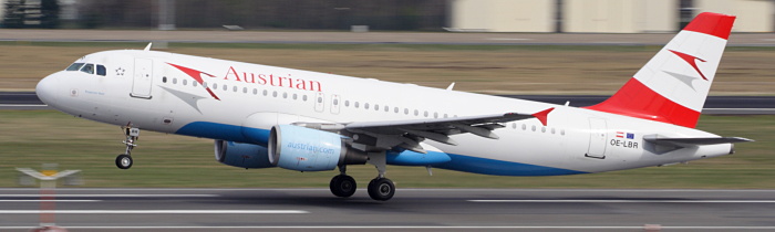 OE-LBR - Austrian Airlines Airbus A320