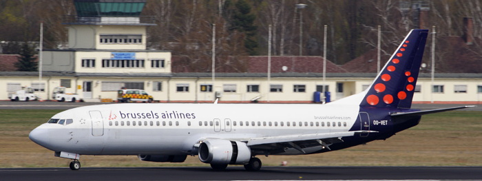 OO-VET - Brussels Airlines Boeing 737-400