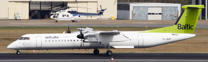 YL-BAF - airBaltic Dash 8Q-400