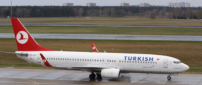 TC-JFT - Turkish Airlines Boeing 737-800