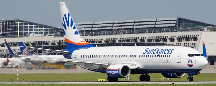 D-ASXF - SunExpress Deutschland Boeing 737-800