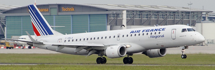 F-HBLA - Régional Embraer 190