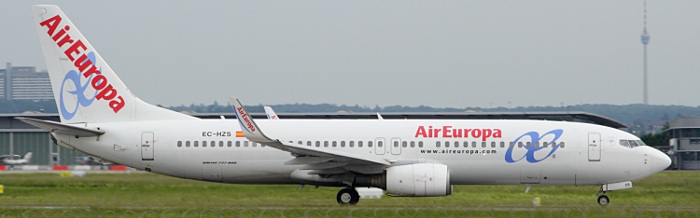 EC-HZS - Air Europa Boeing 737-800