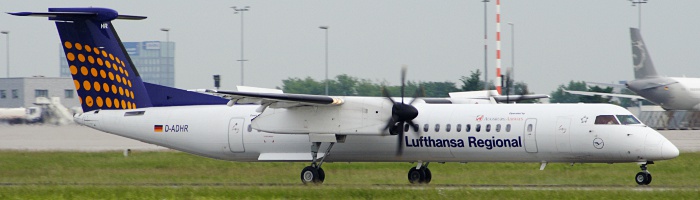D-ADHR - Augsburg Airways Dash 8Q-400