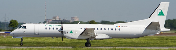 YR-SBD - Carpatair Saab 2000