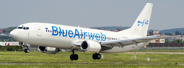 YR-BAL - Blue Air Boeing 737-400