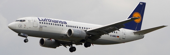 D-ABEU - Lufthansa Boeing 737-300
