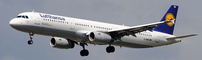 D-AIRK - Lufthansa Airbus A321