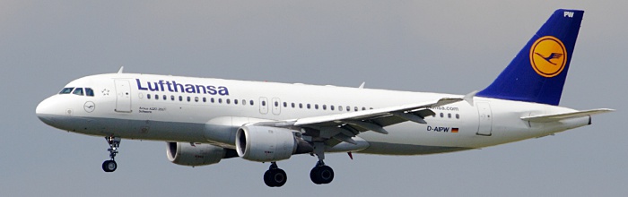 D-AIPW - Lufthansa Airbus A320