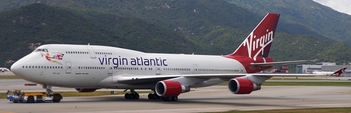 G-VLIP - Virgin Atlantic Airways Boeing 747-400