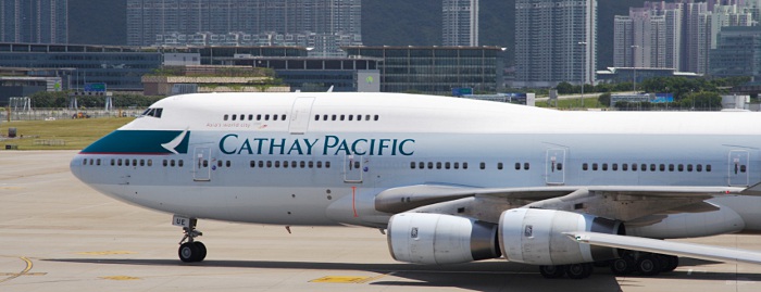 B-HUE - Cathay Pacific Boeing 747-400
