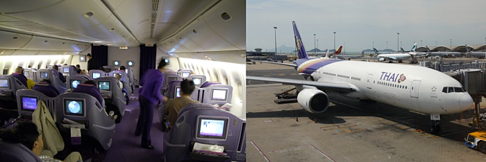 HS-TJD - Thai Airways Boeing 777-200