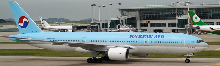 HL7598 - Korean Air Boeing 777-200